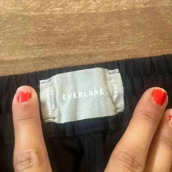 Everlane black elastic the easy pant size small - Picture 4 of 6